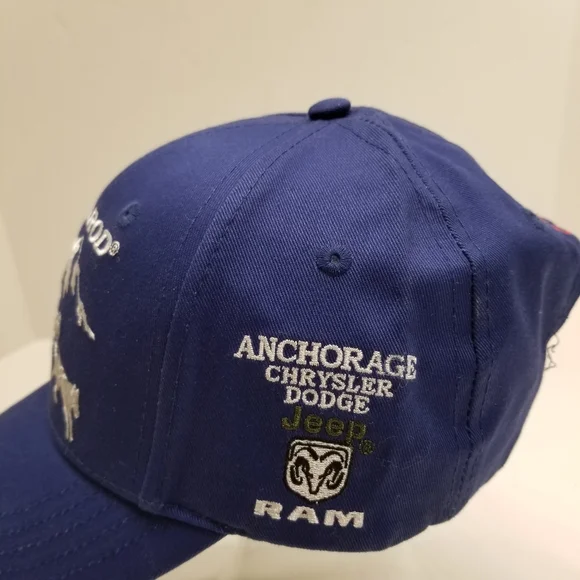 NWT Embroidered Iditarod Sponsor 2019 Baseball Trucker Adjustable Blue